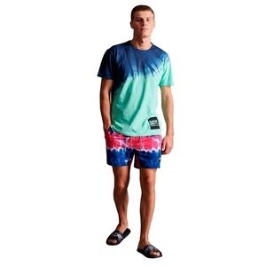 ❤️ SUPER DRY JPN Superdry Japan Tie Dye Boxy Short Sleeve Tshirt Size M